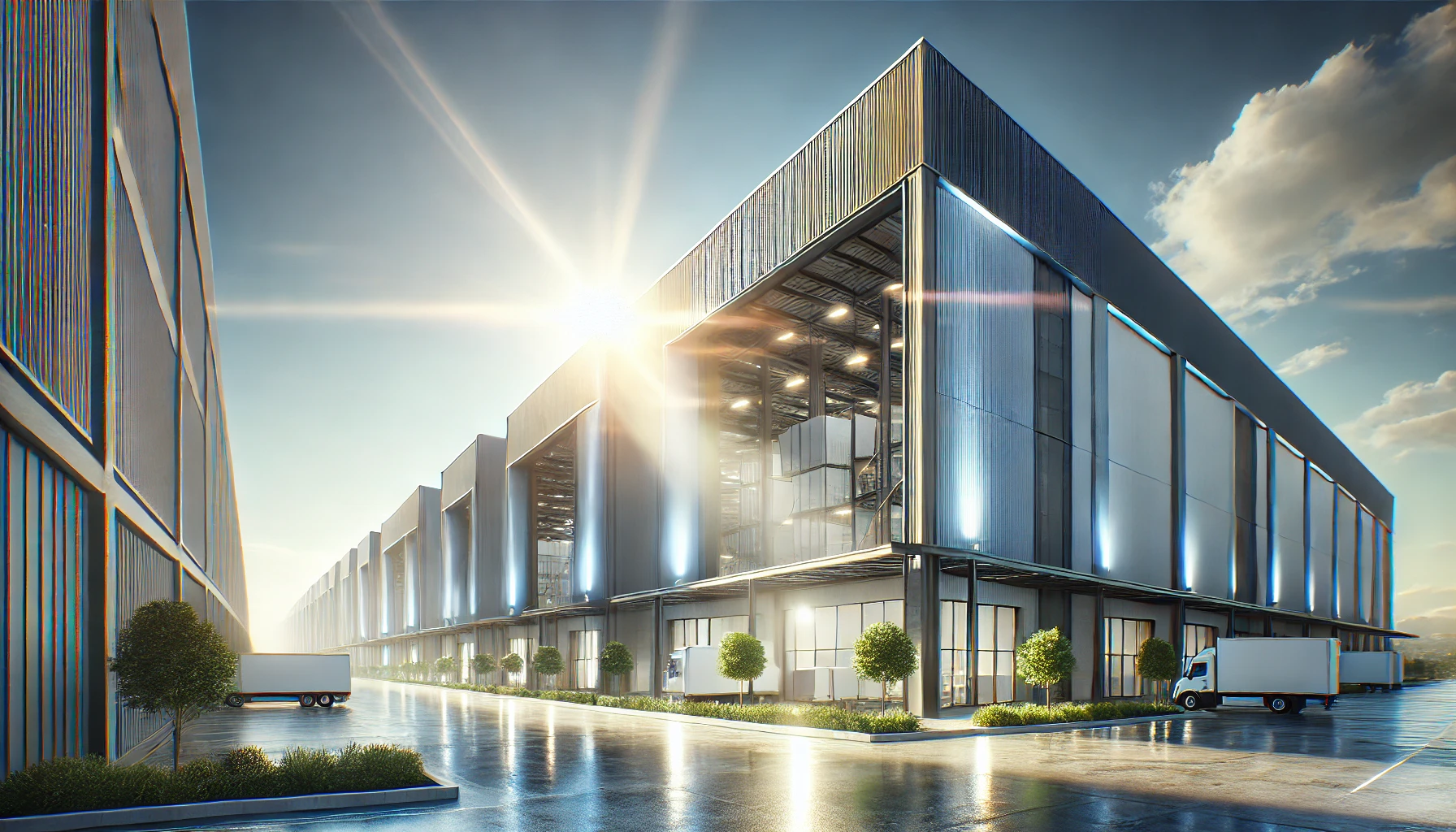 Logistikzentrum als Sachwertinvestition f&uuml;r stabilen Verm&ouml;gensaufbau